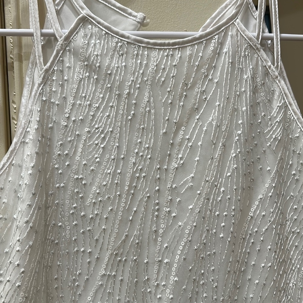 White little girls dress by Speechless